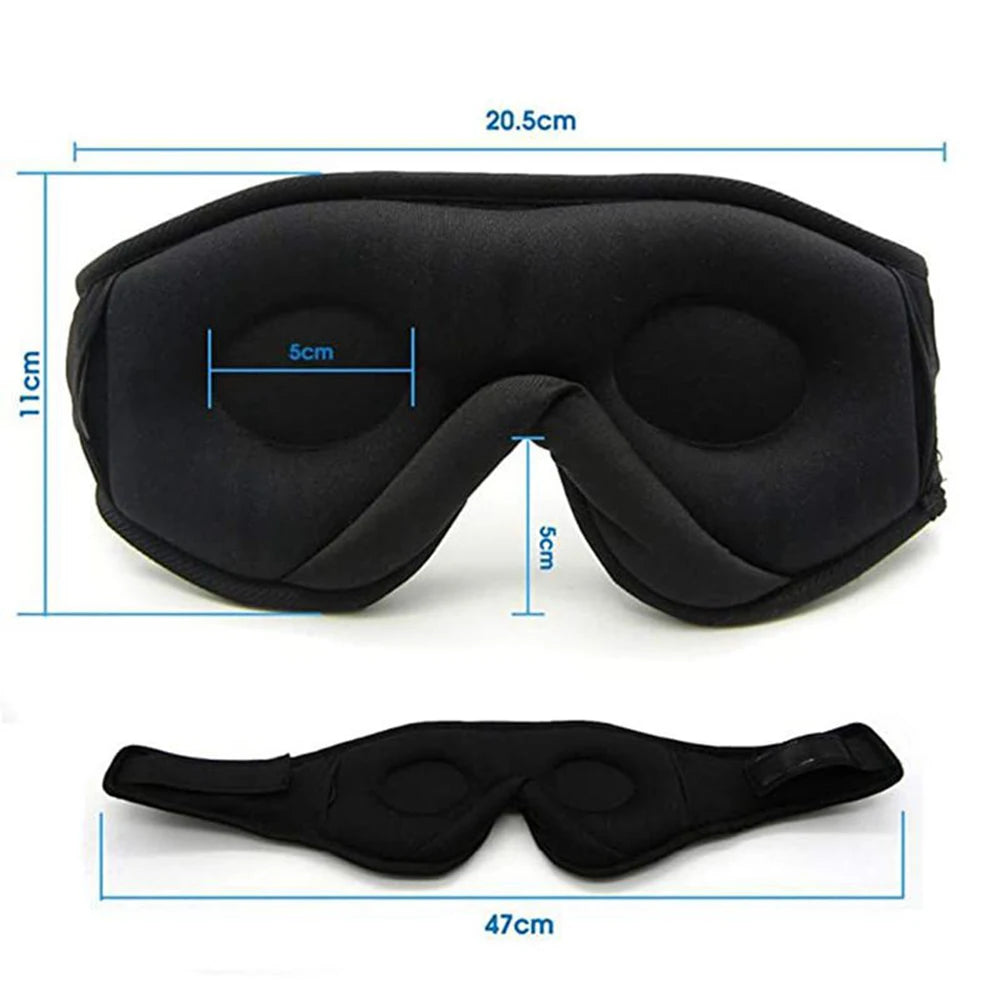 3-in-1 Sleep Mask with Headphones