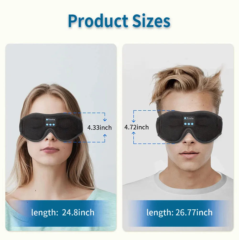 3-in-1 Sleep Mask with Headphones