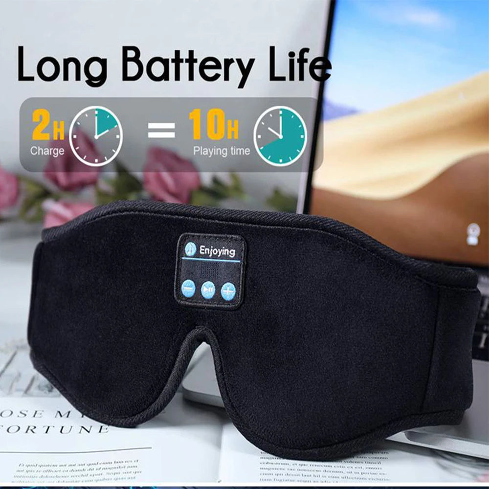 3-in-1 Sleep Mask with Headphones