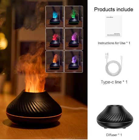 Volcano Essential Oil Diffuser Humidifier