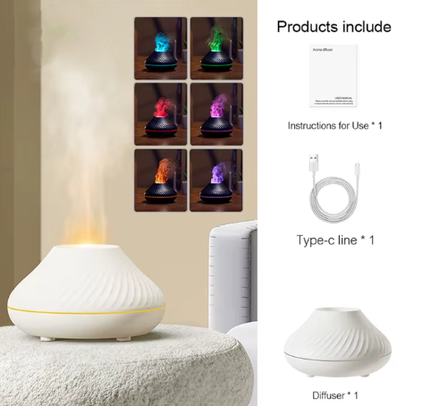 Volcano Essential Oil Diffuser Humidifier